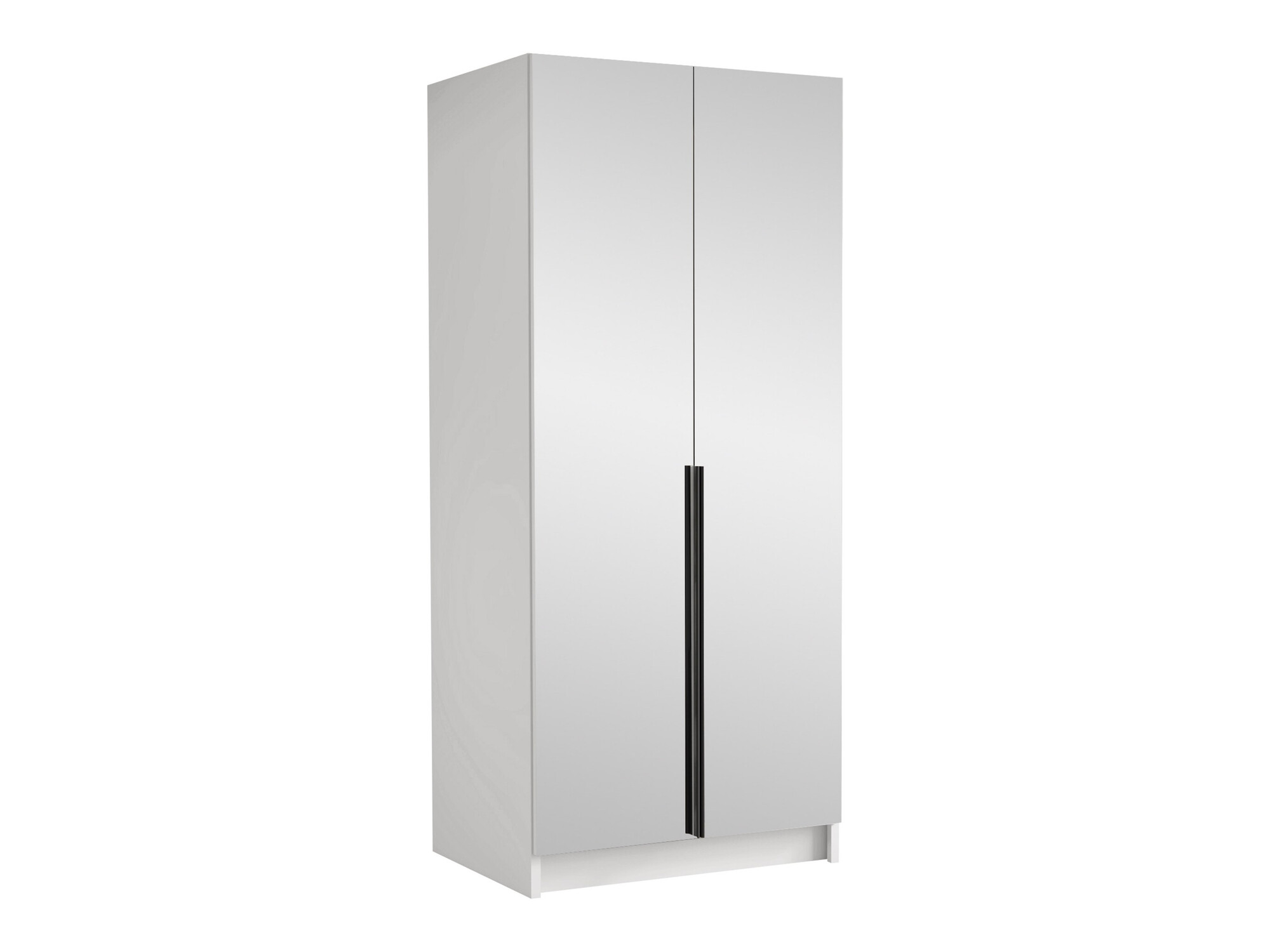Armoire Closico 193 (Blanc + Noir)