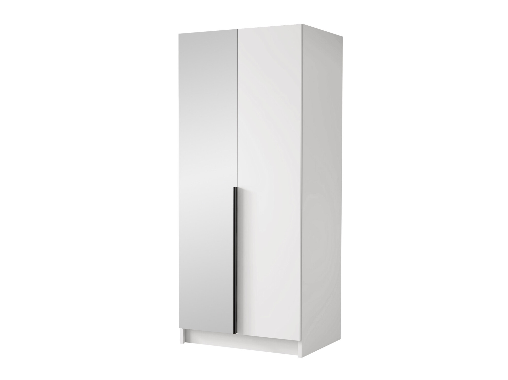 Armoire Closico Staton II (Blanc + Noir)