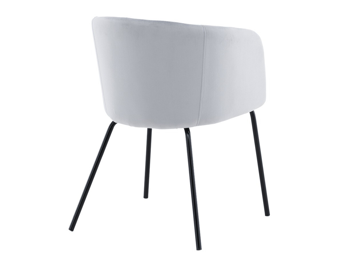 Chaise Dallas 2603 (Gris + Noir)
