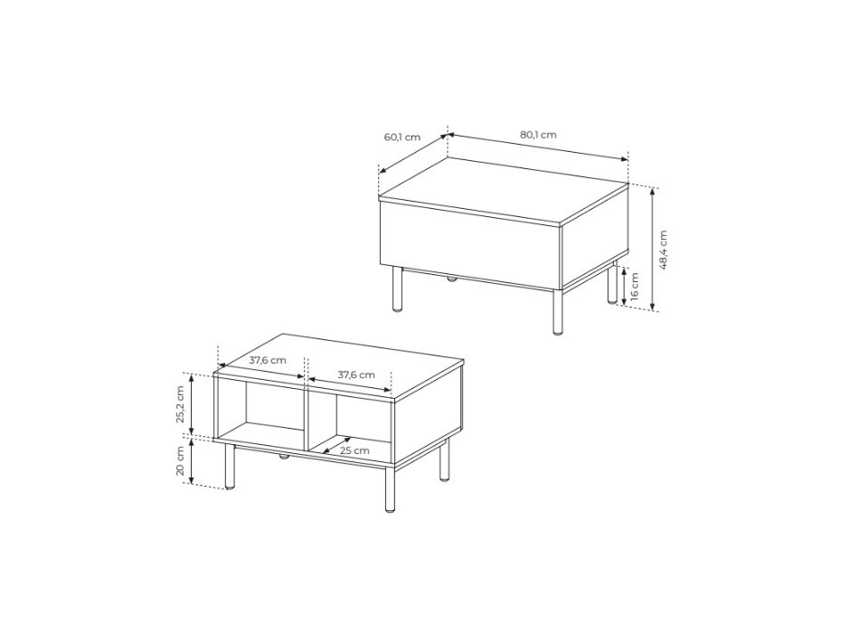 Table basse Livmave 106