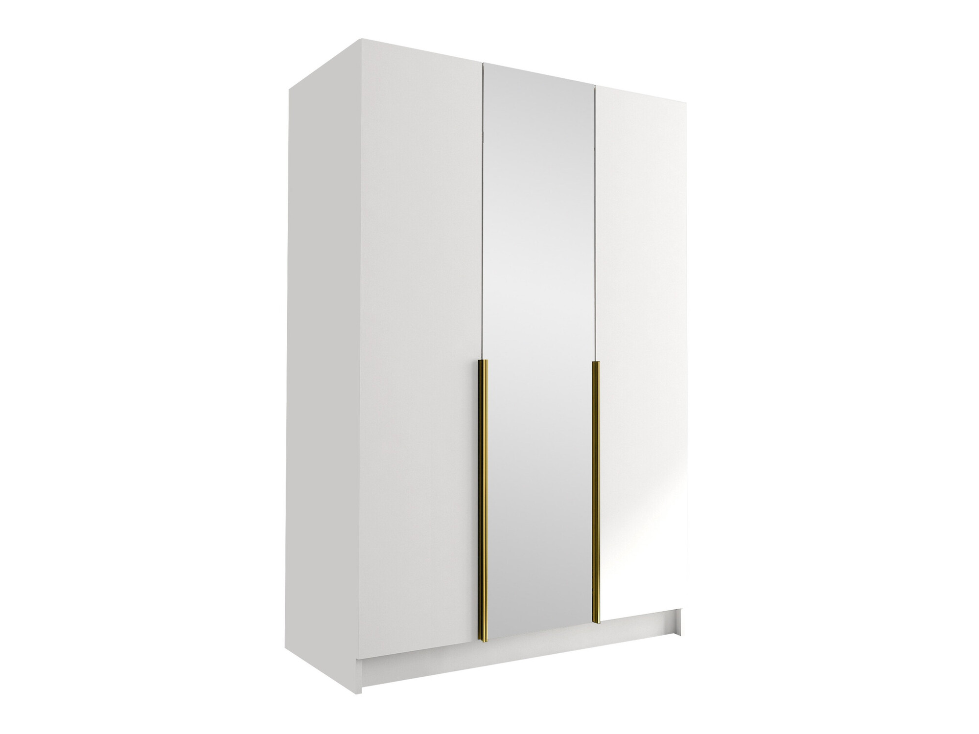 Armoire Closico Decoron II (Blanc + Doré)