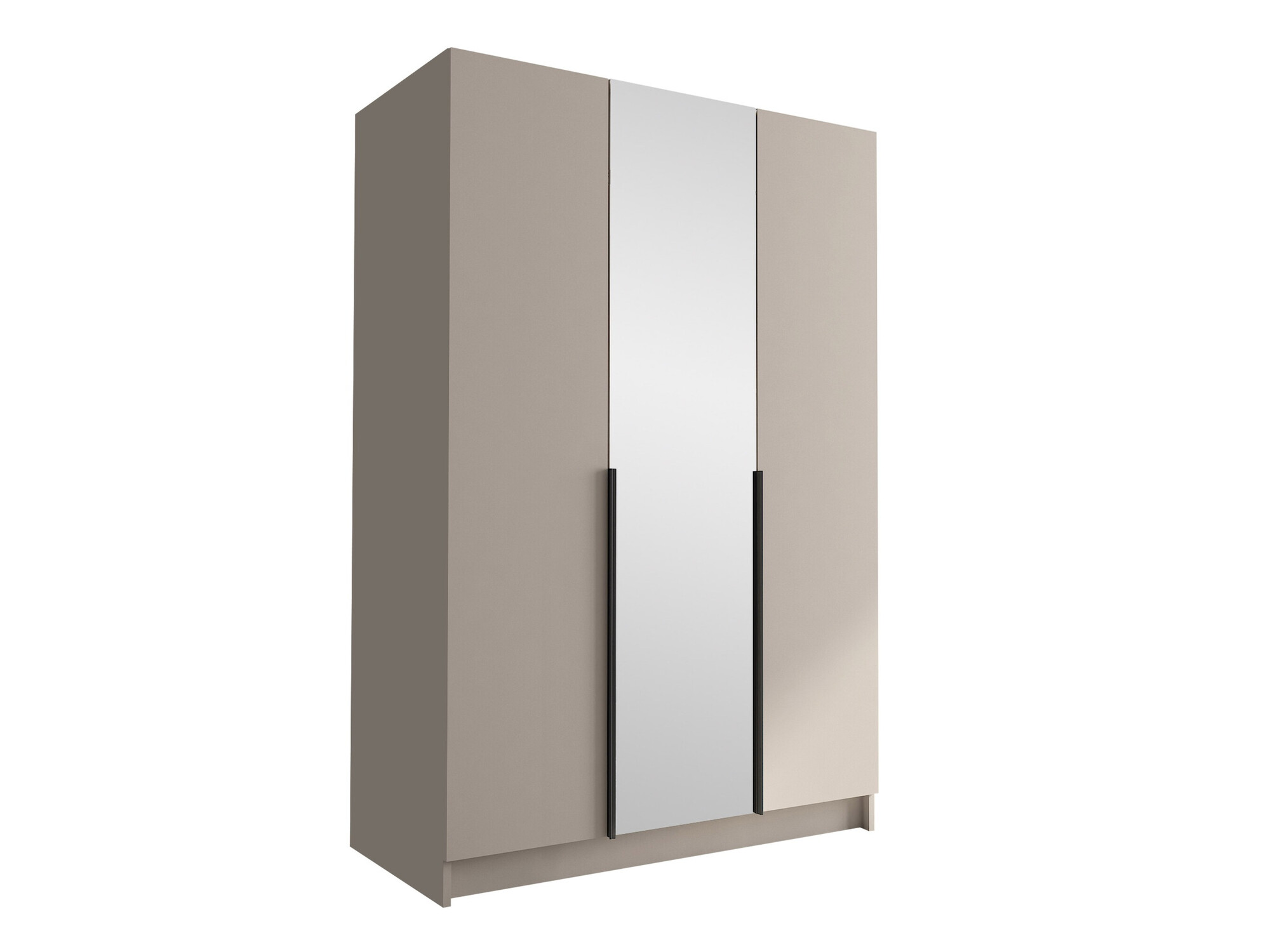 Armoire Closico Decoron II (Cachemire + Noir)