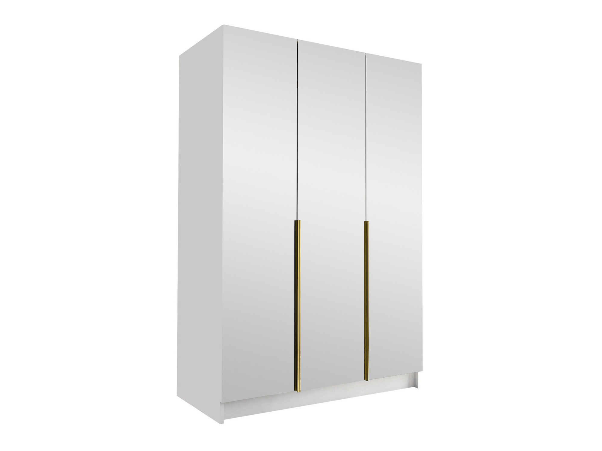 Armoire Closico Decoron III (Blanc + Doré)