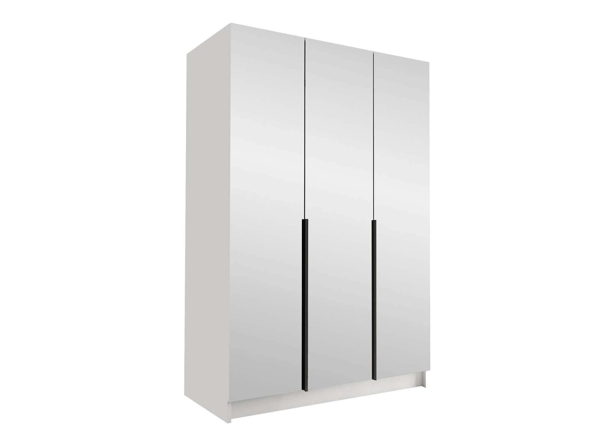 Armoire Closico Decoron III (Blanc + Noir)