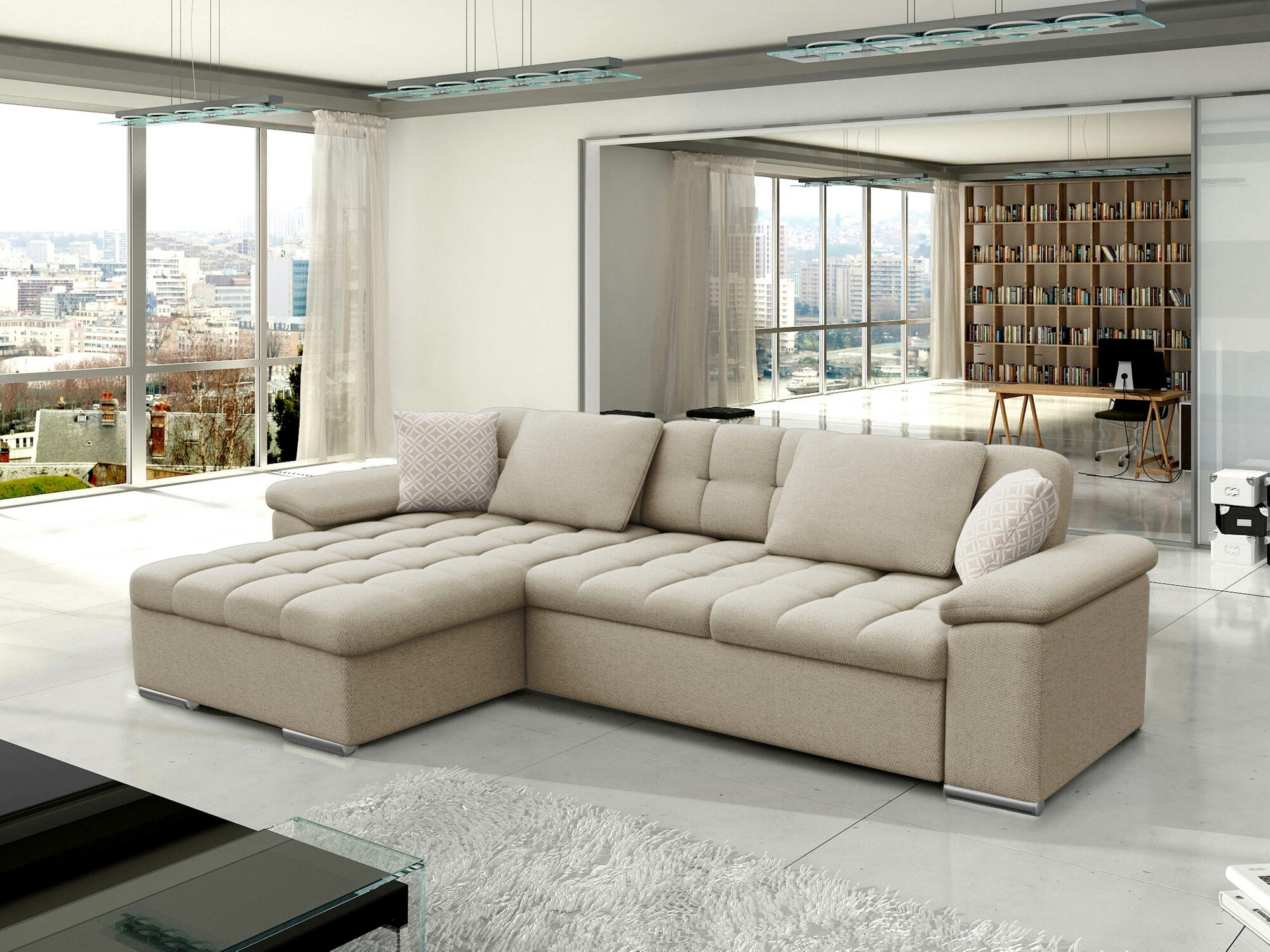Canapé d'angle Comfivo Mica II (Matana 17 + Evo 27)