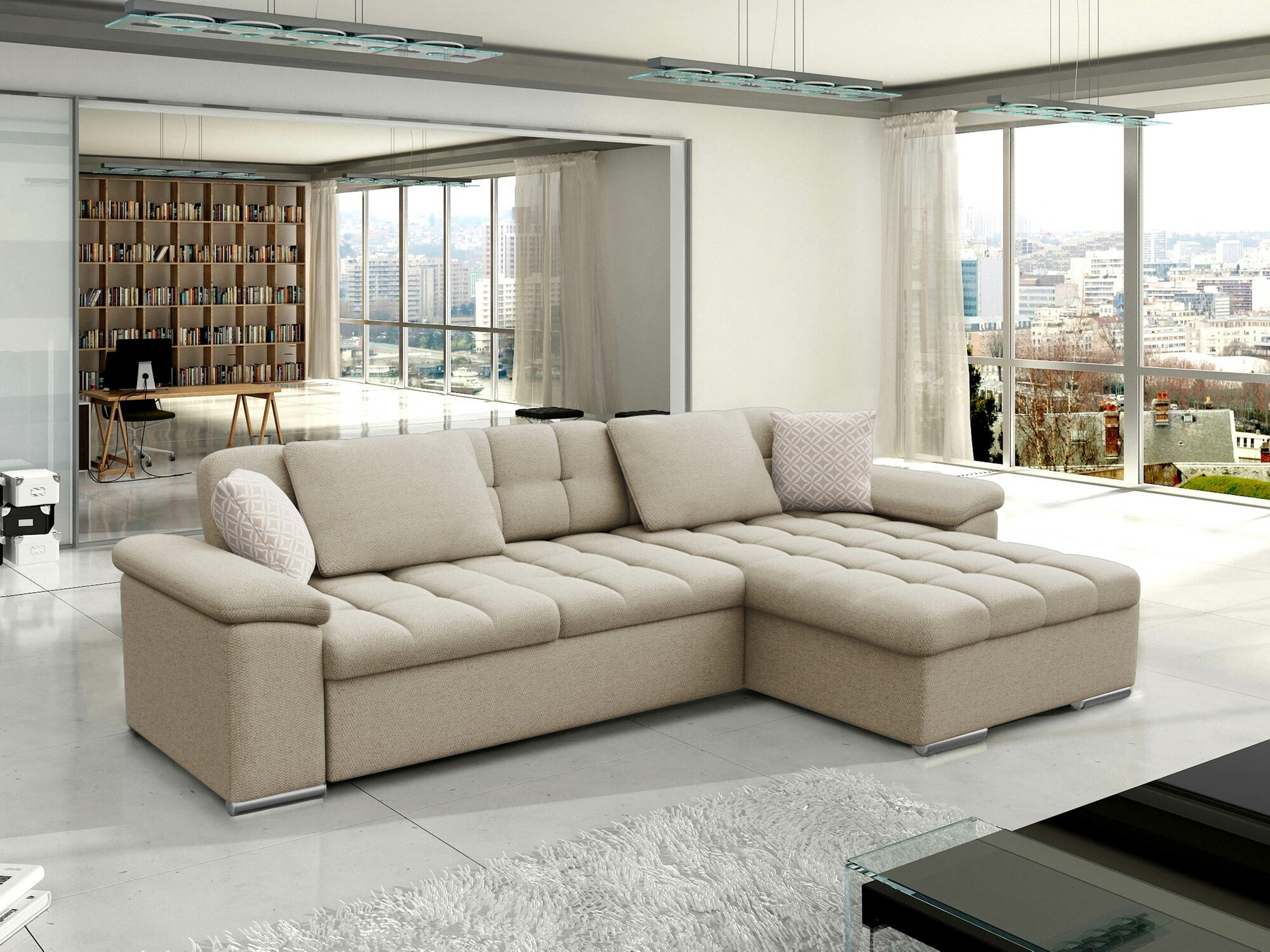 Canapé d'angle Comfivo Mica II (Matana 17 + Evo 27)