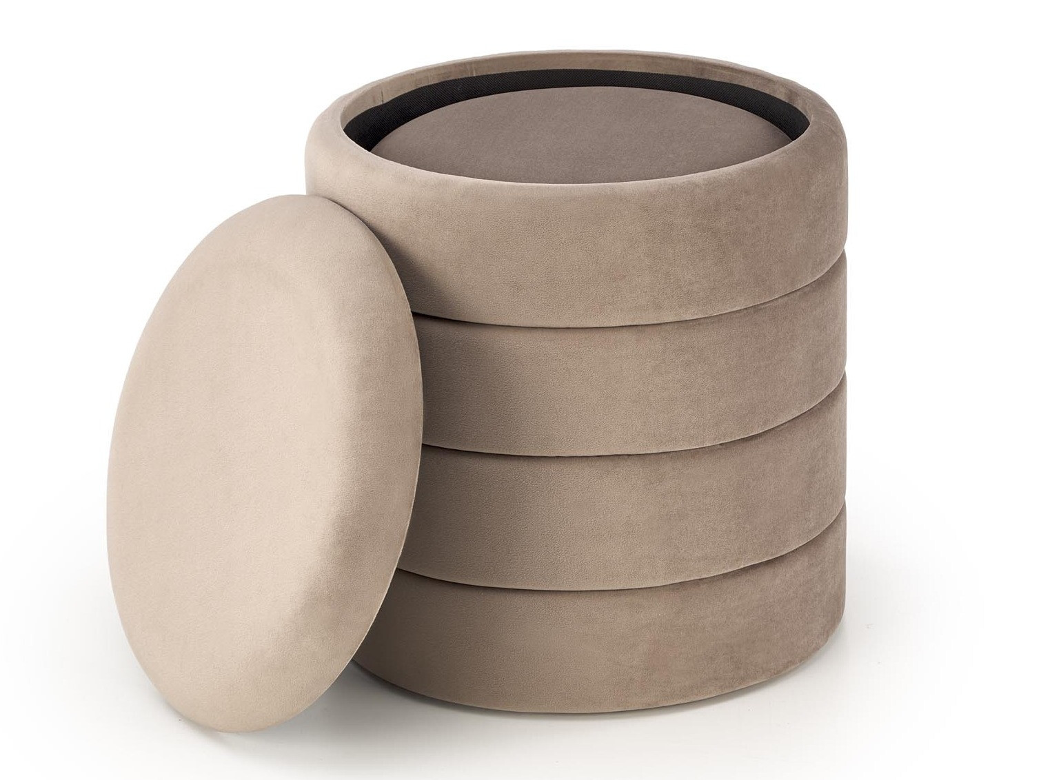 Ensemble de poufs Houston 1780 (Beige)
