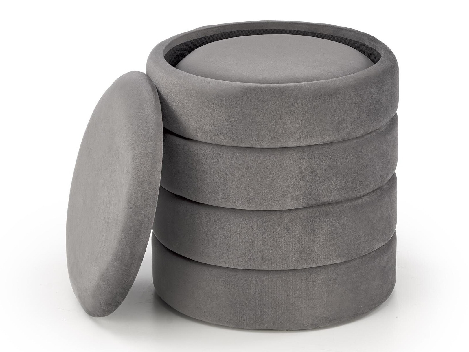 Ensemble de poufs Houston 1780 (Gris)