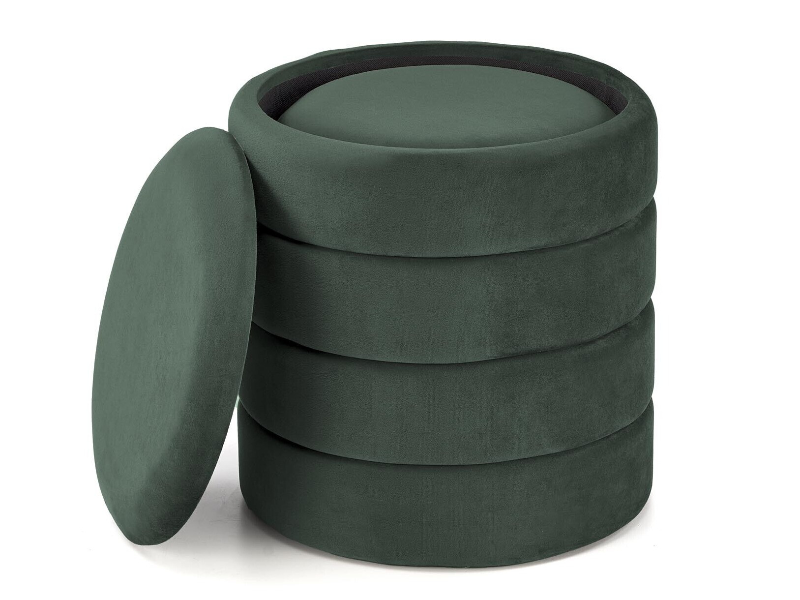 Ensemble de poufs Houston 1780 (Vert)