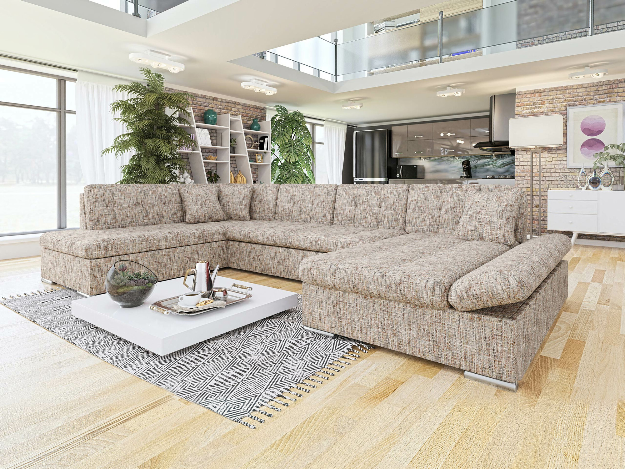 Canapé d'angle Comfivo Tilia II (Tracy 211.01)