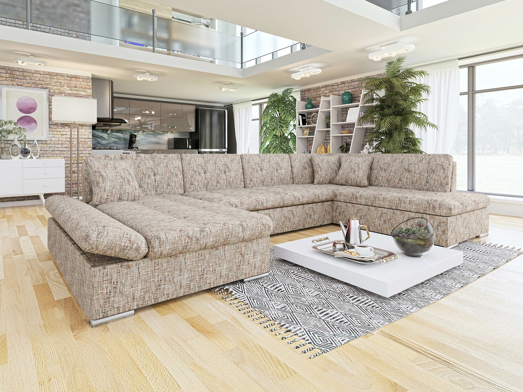 Canapé d'angle Comfivo Tilia II (Tracy 211.01)