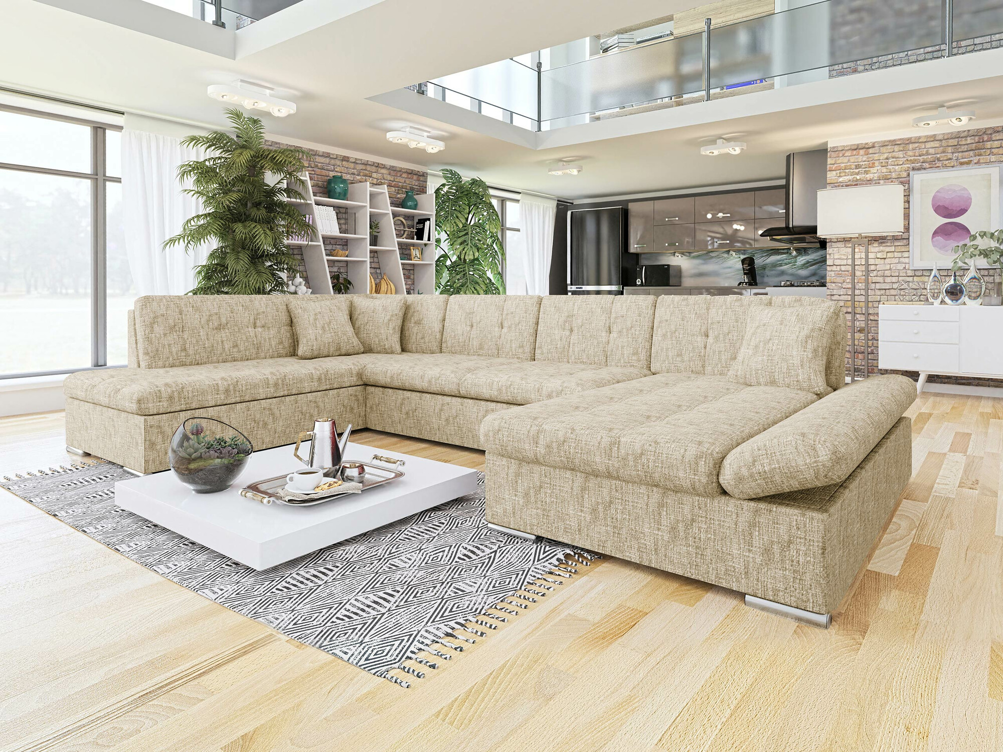 Canapé d'angle Comfivo Tilia II (Tracy 211.03)