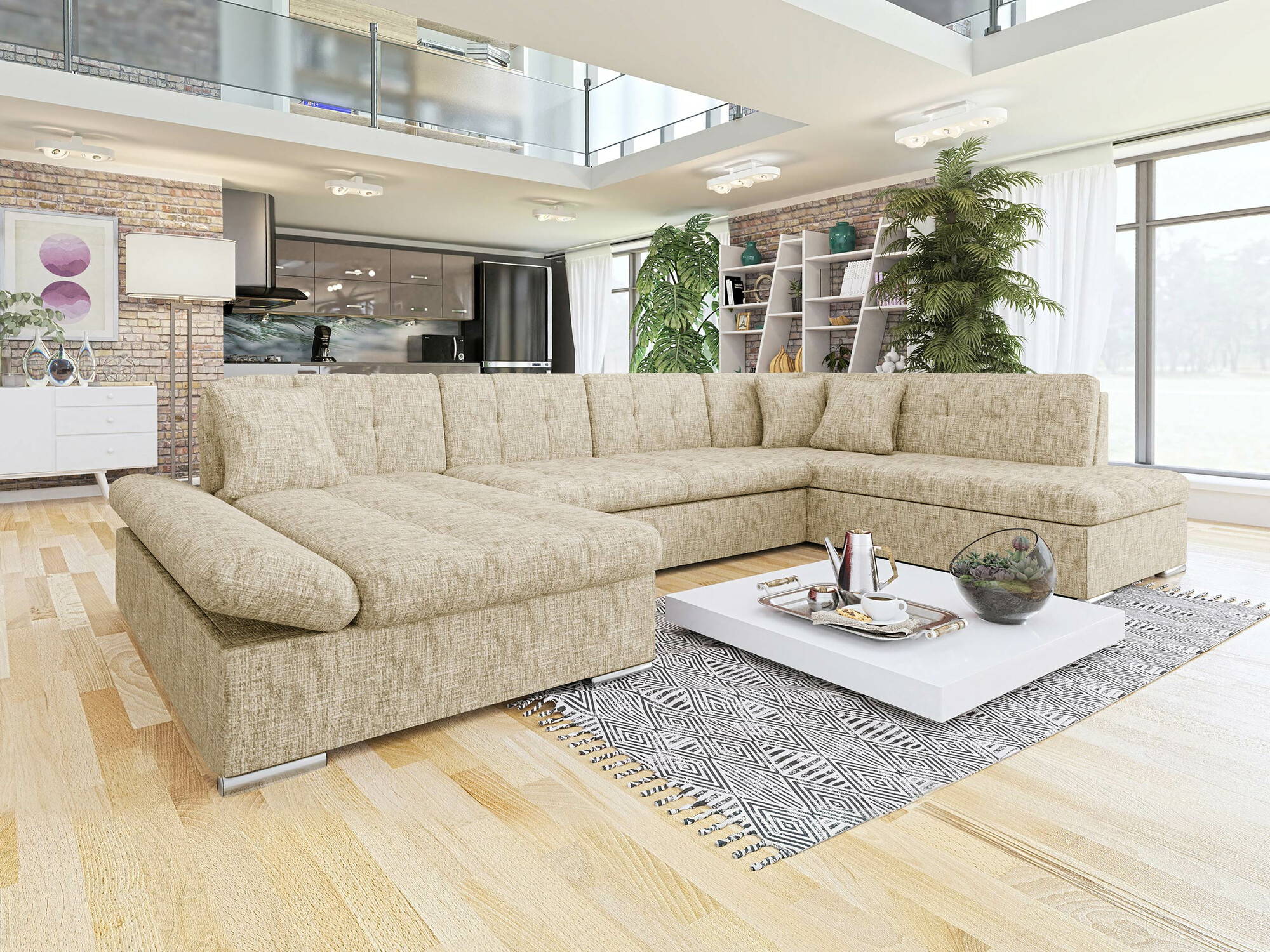 Canapé d'angle Comfivo Tilia II (Tracy 211.03)