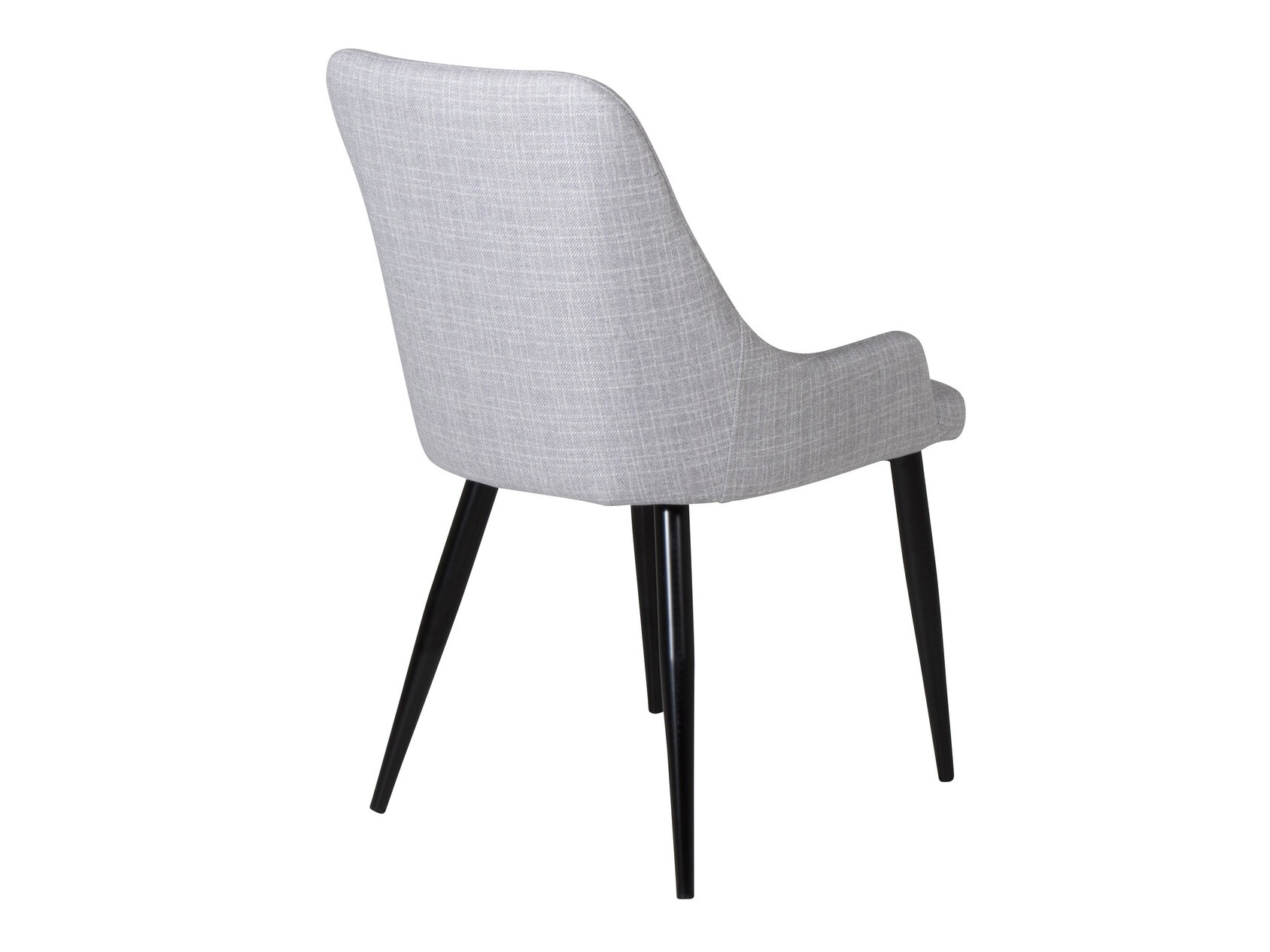 Chaise Dallas 114 (Gris clair + Noir)