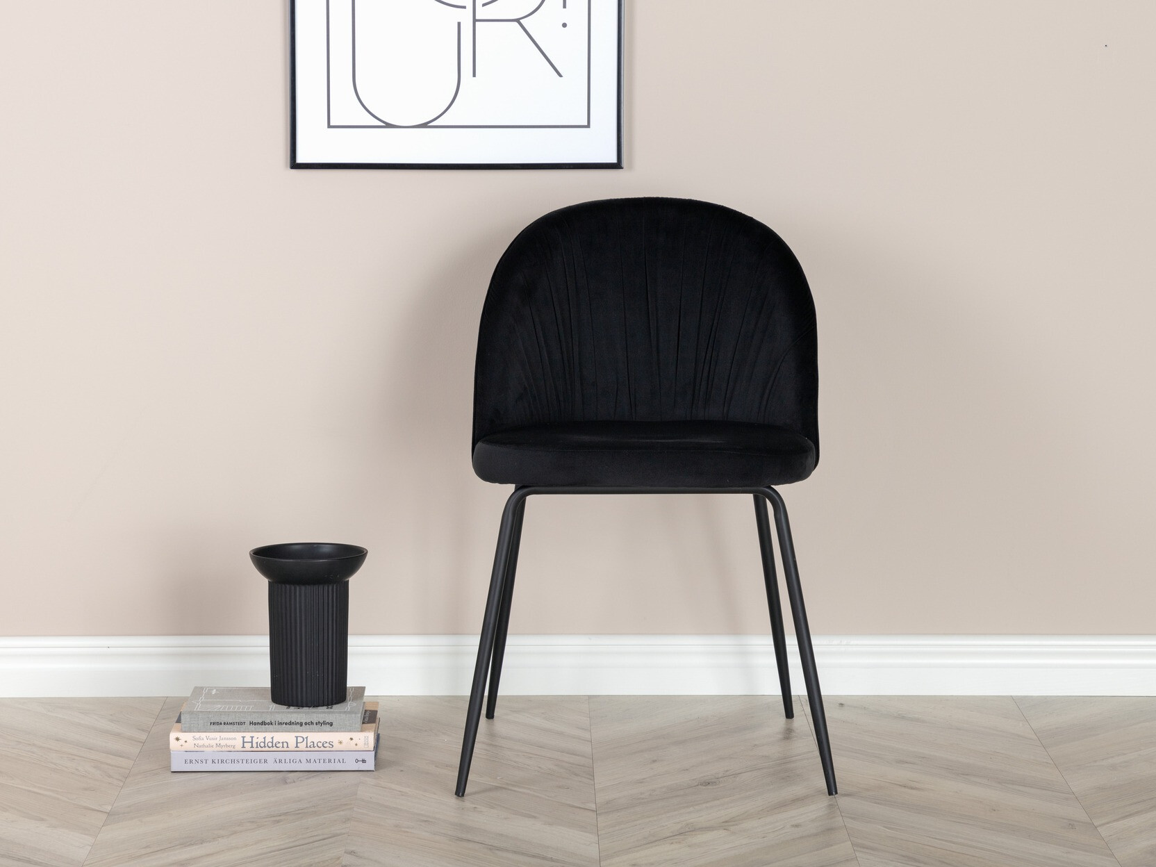 Chaise Dallas 133 (Noir)