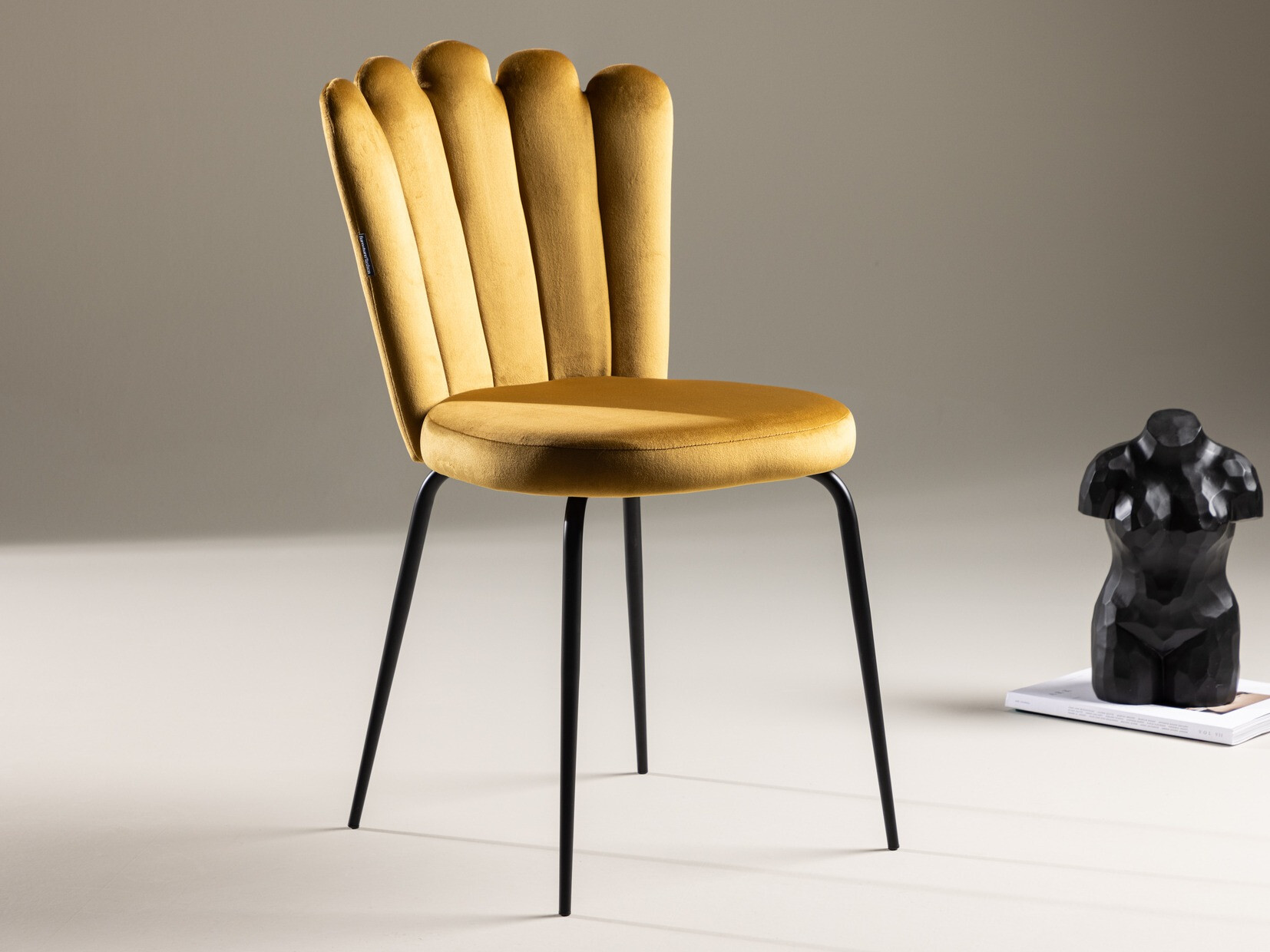 Chaise Dallas 135 (Jaune)
