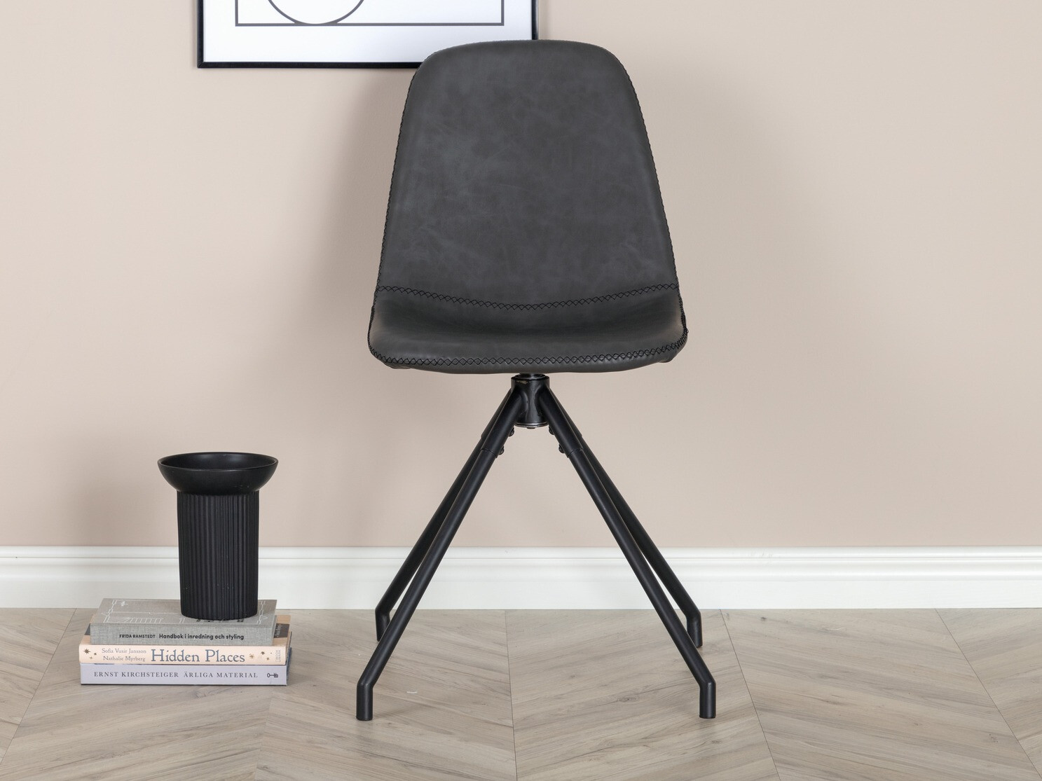 Chaise Dallas 166 (Noir)