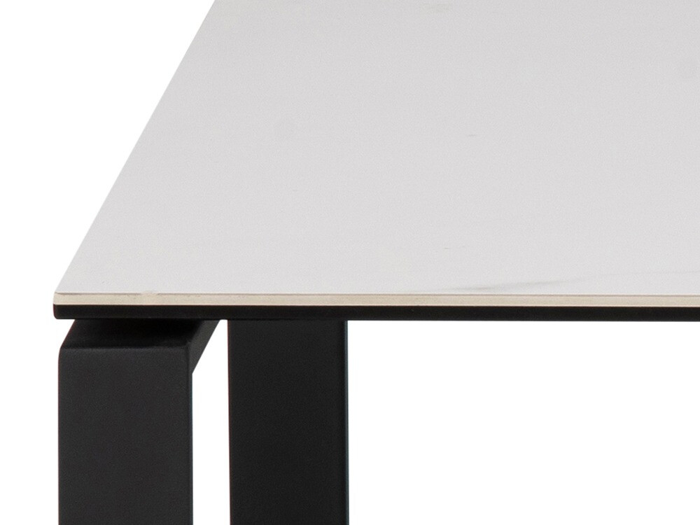 Ensemble tables basses Norsica 421 (Marbre blanc + Noir)