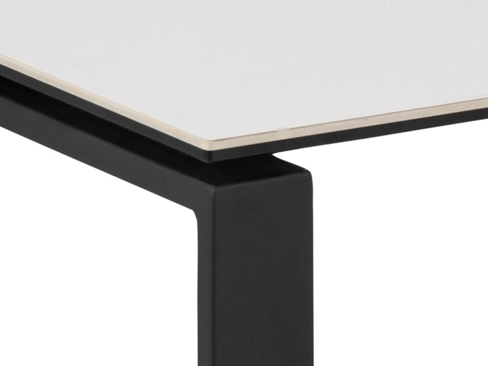 Ensemble tables basses Norsica 421 (Marbre blanc + Noir)