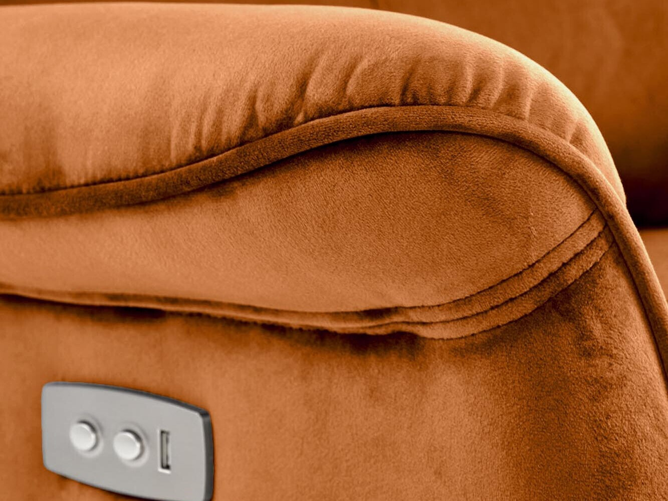 Fauteuil inclinable Houston 1543 (Cannelle)