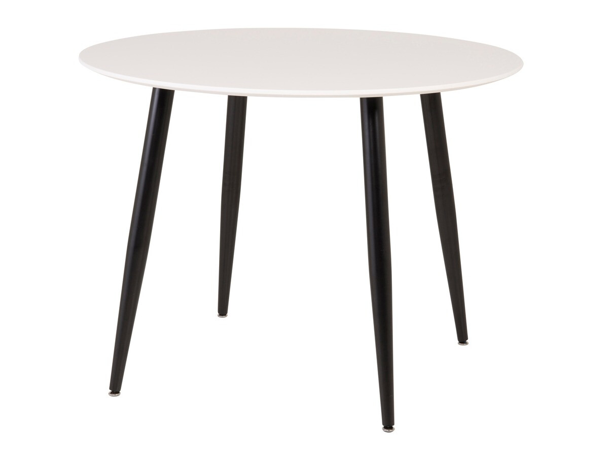 Table Dallas 126 (Blanc + Noir)