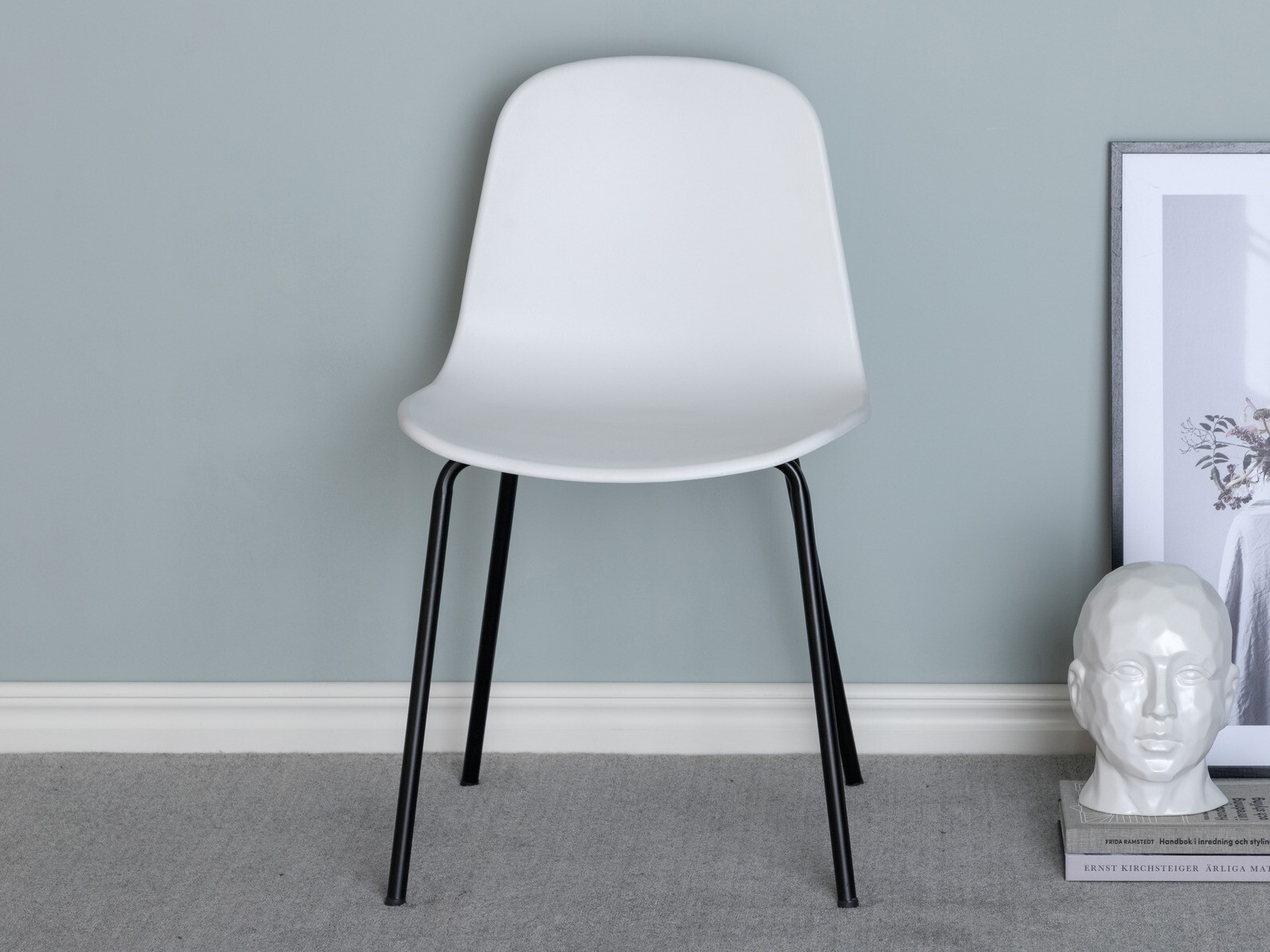 Chaise Dallas 170 (Blanc + Noir)