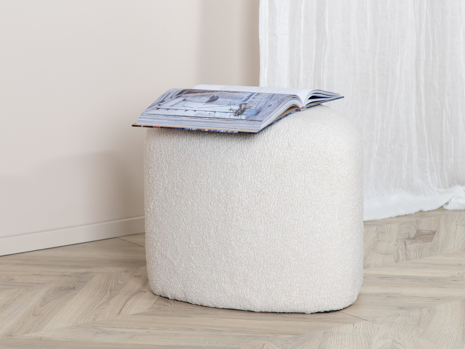 Pouf Dallas 2942 (Blanc)