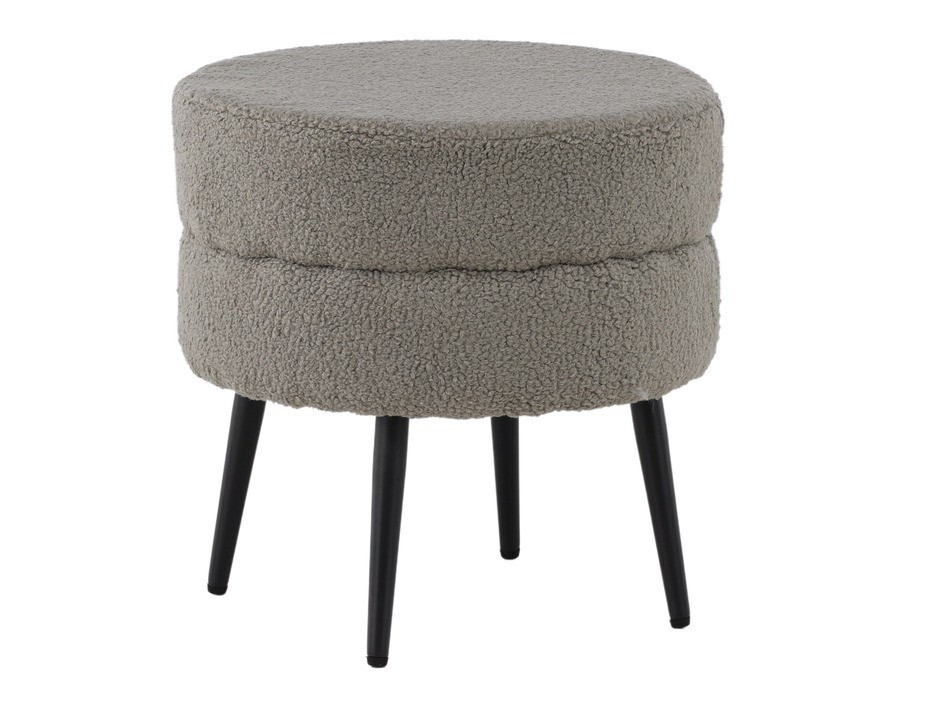 Pouf Dallas 2945 (Gris + Noir)