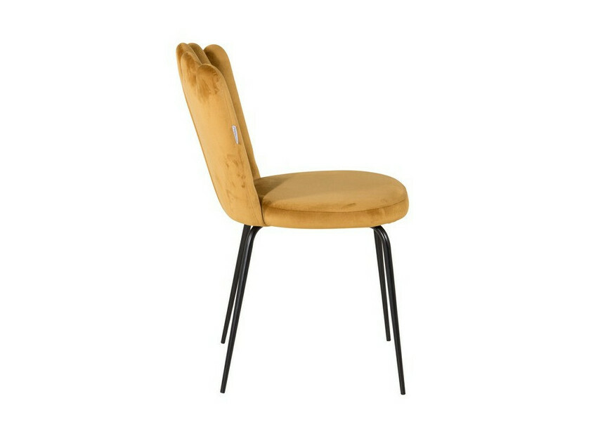 Salle à manger complète Dallas 2624 (Jaune + Noir)
