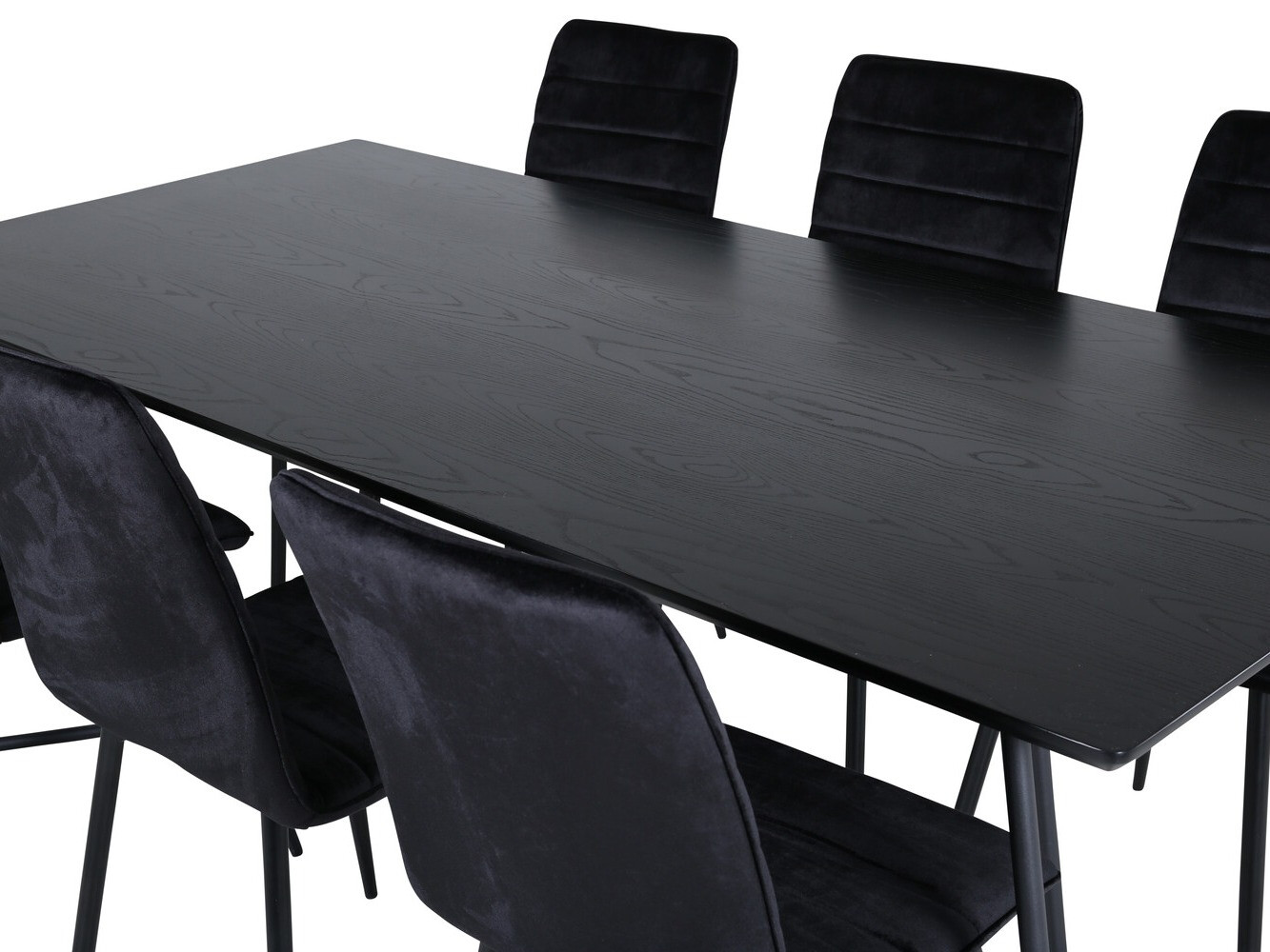 Salle à manger complète Dallas 2721 (Noir)