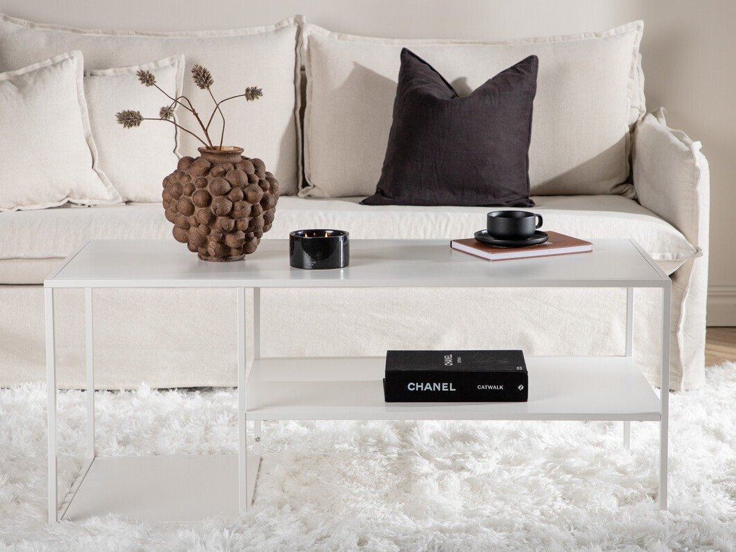 Table basse Dallas 4727 (Blanc)