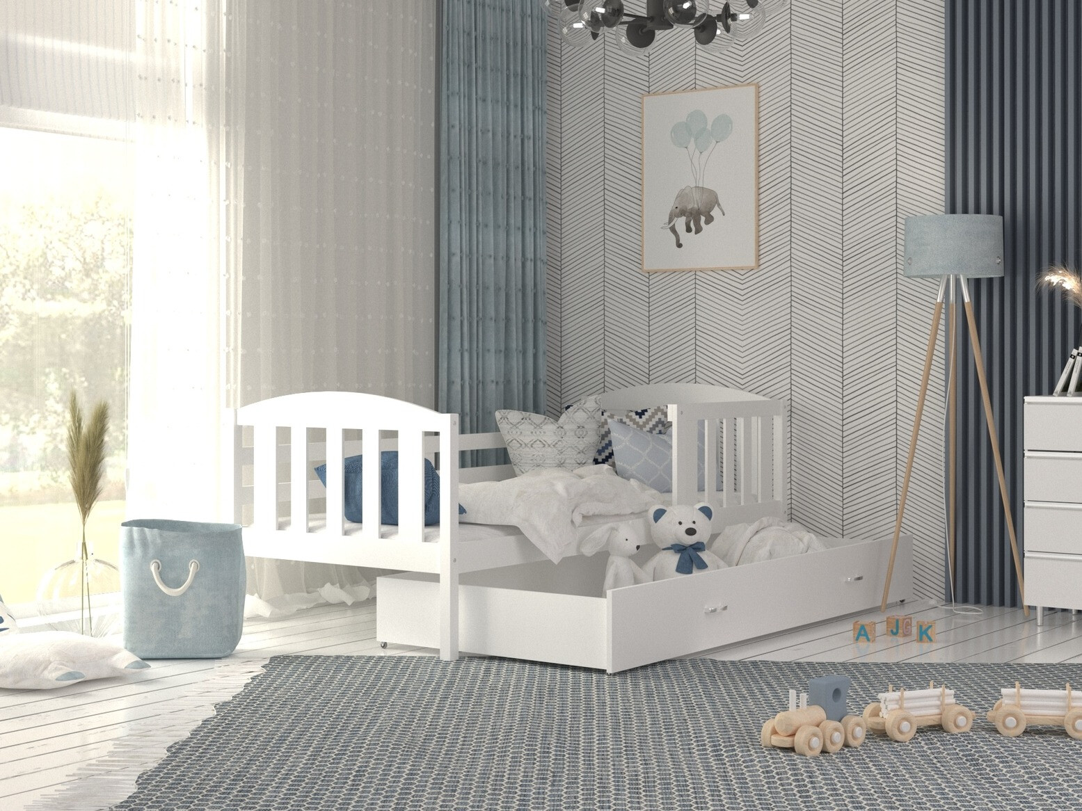 Lit Aurora 126 (Blanc)