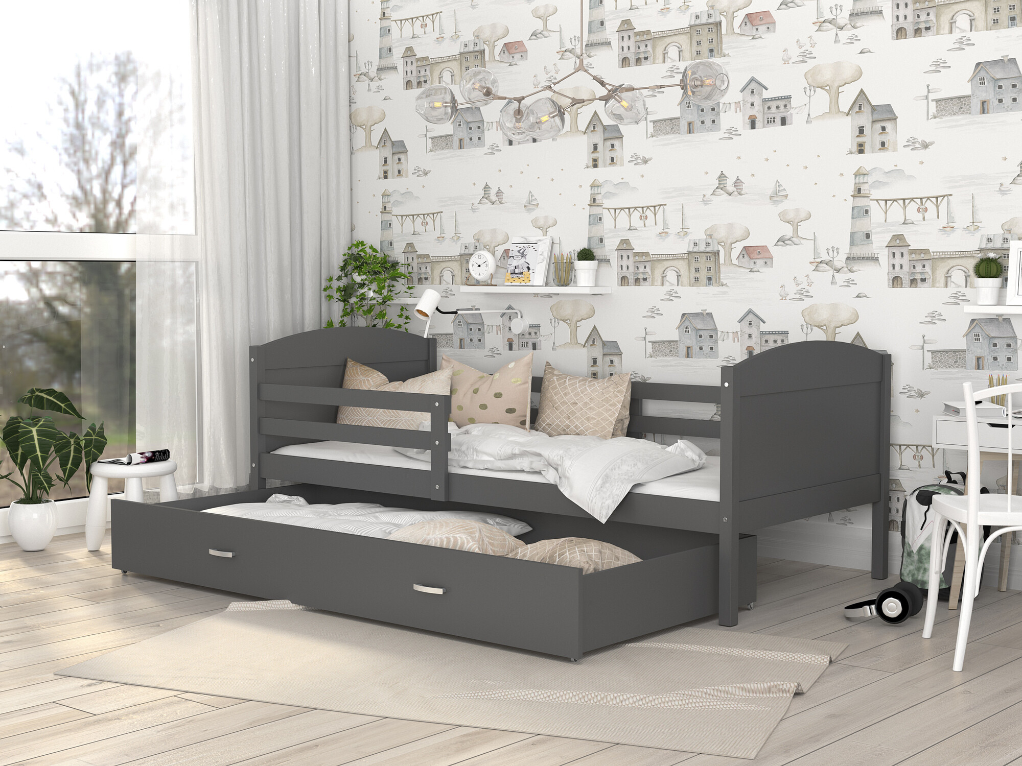 Lit Aurora 129 (Gris)