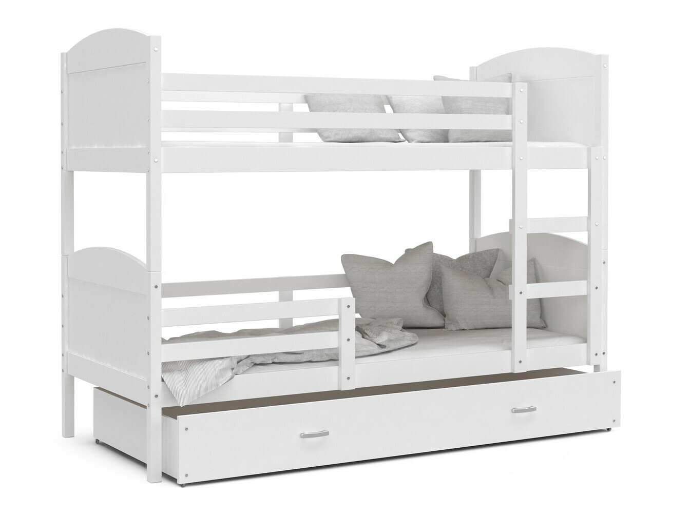 Lit superposé Aurora 103 (Blanc)
