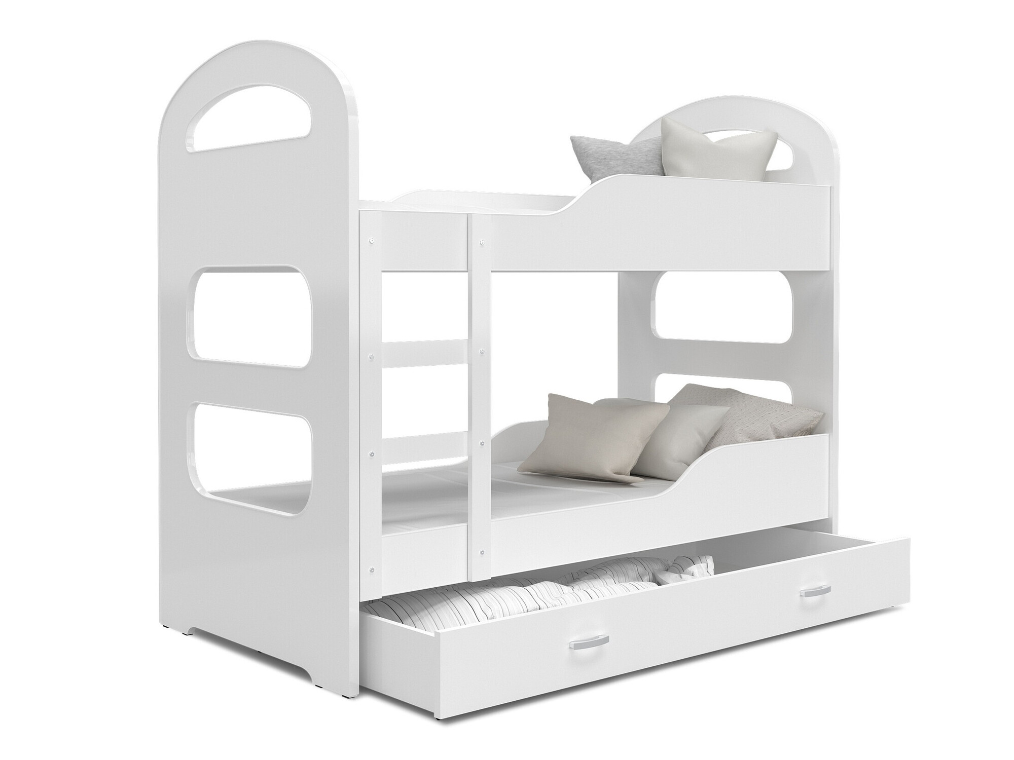 Lit superposé Aurora 115 (Blanc)