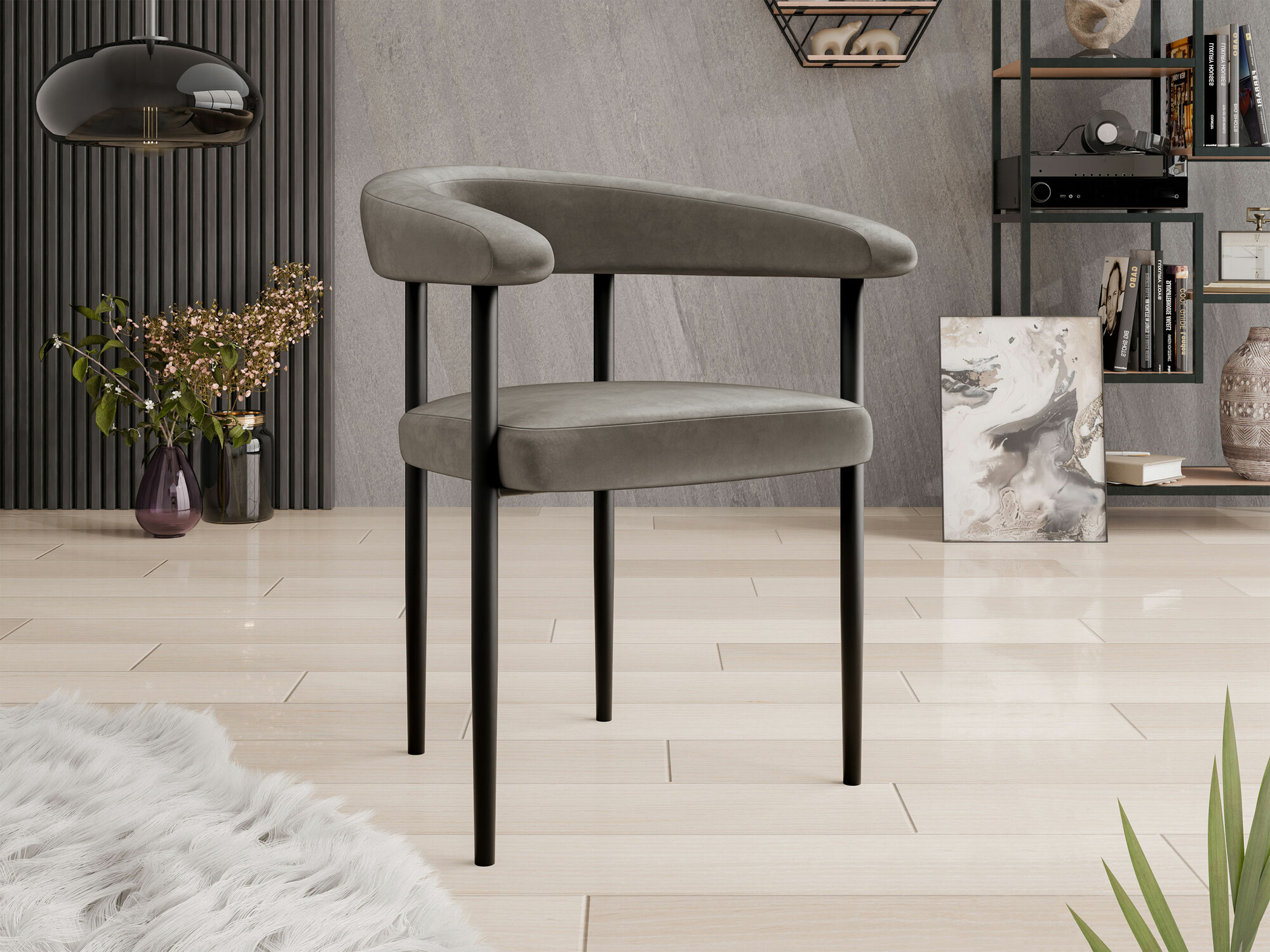 Chaise Jackson 110 (Magic Velvet 2209)
