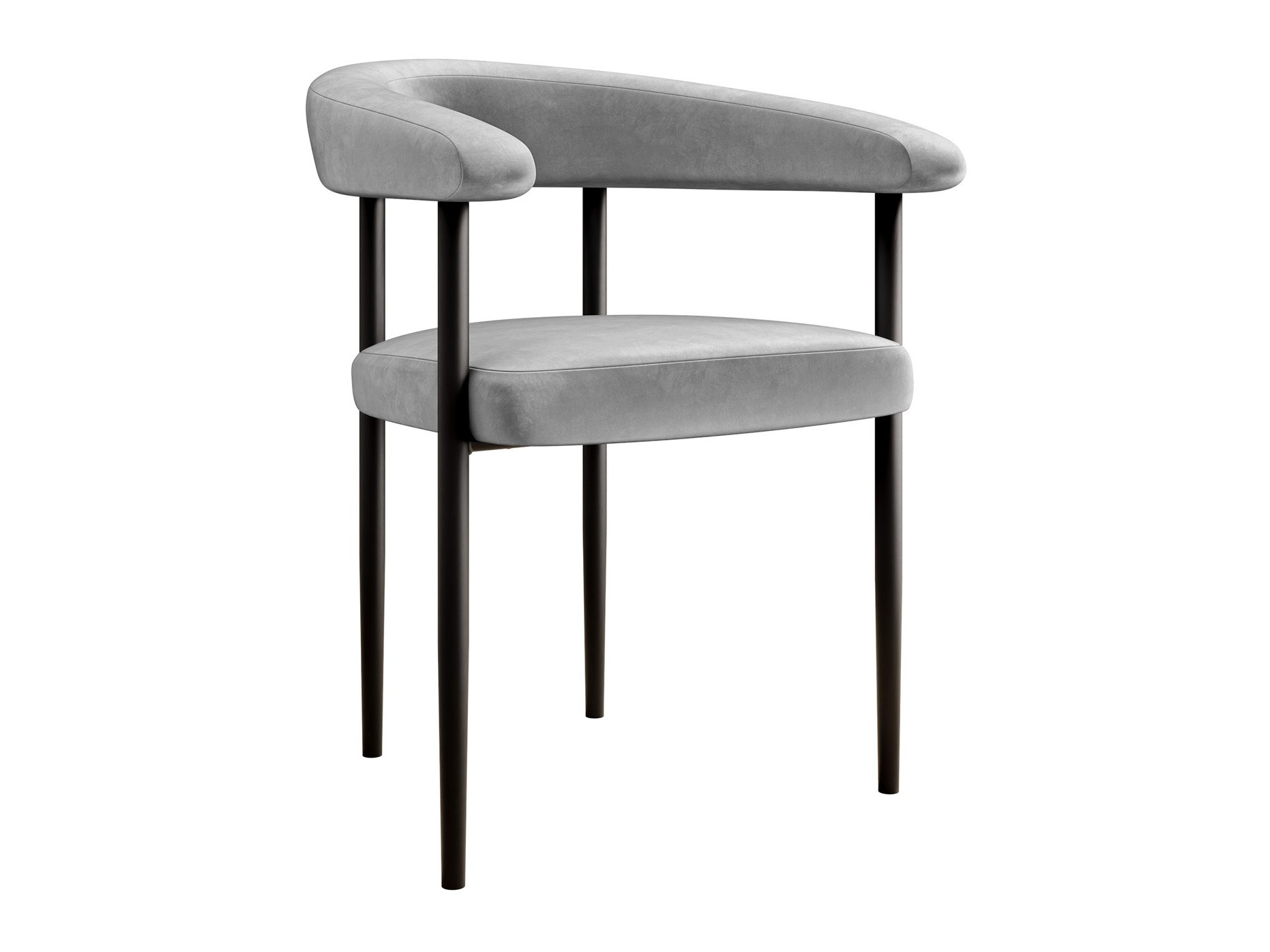 Chaise Jackson 110 (Noir + Magic Velvet 2240)