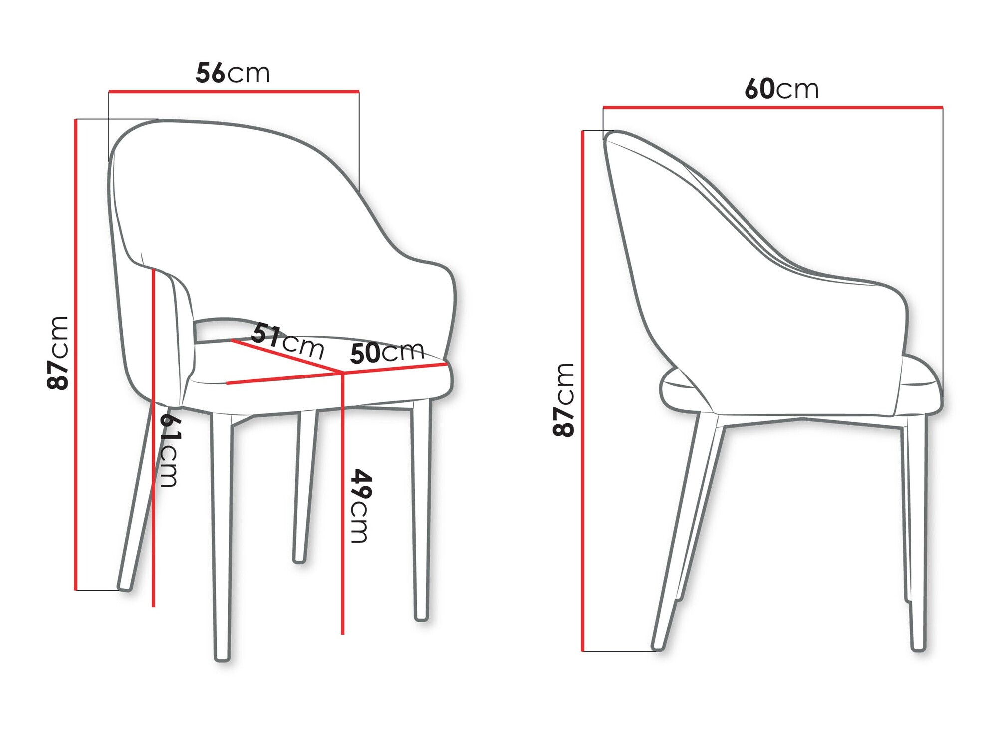 Chaise Jackson 116 (Magic Velvet 2250)