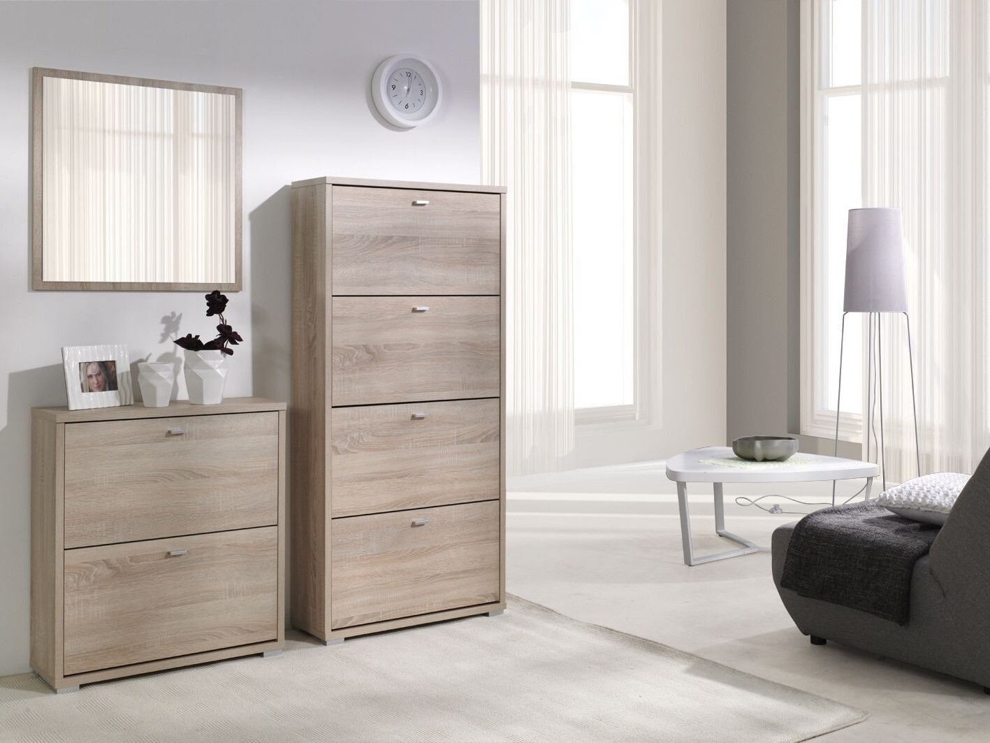 Meuble d'entrée Fenmora 107 (Sonoma chêne)