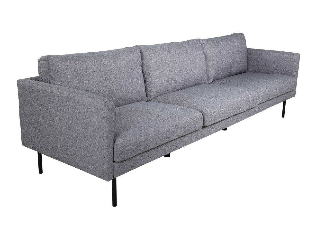 Canapé Fercame 103 (Gris + Noir)