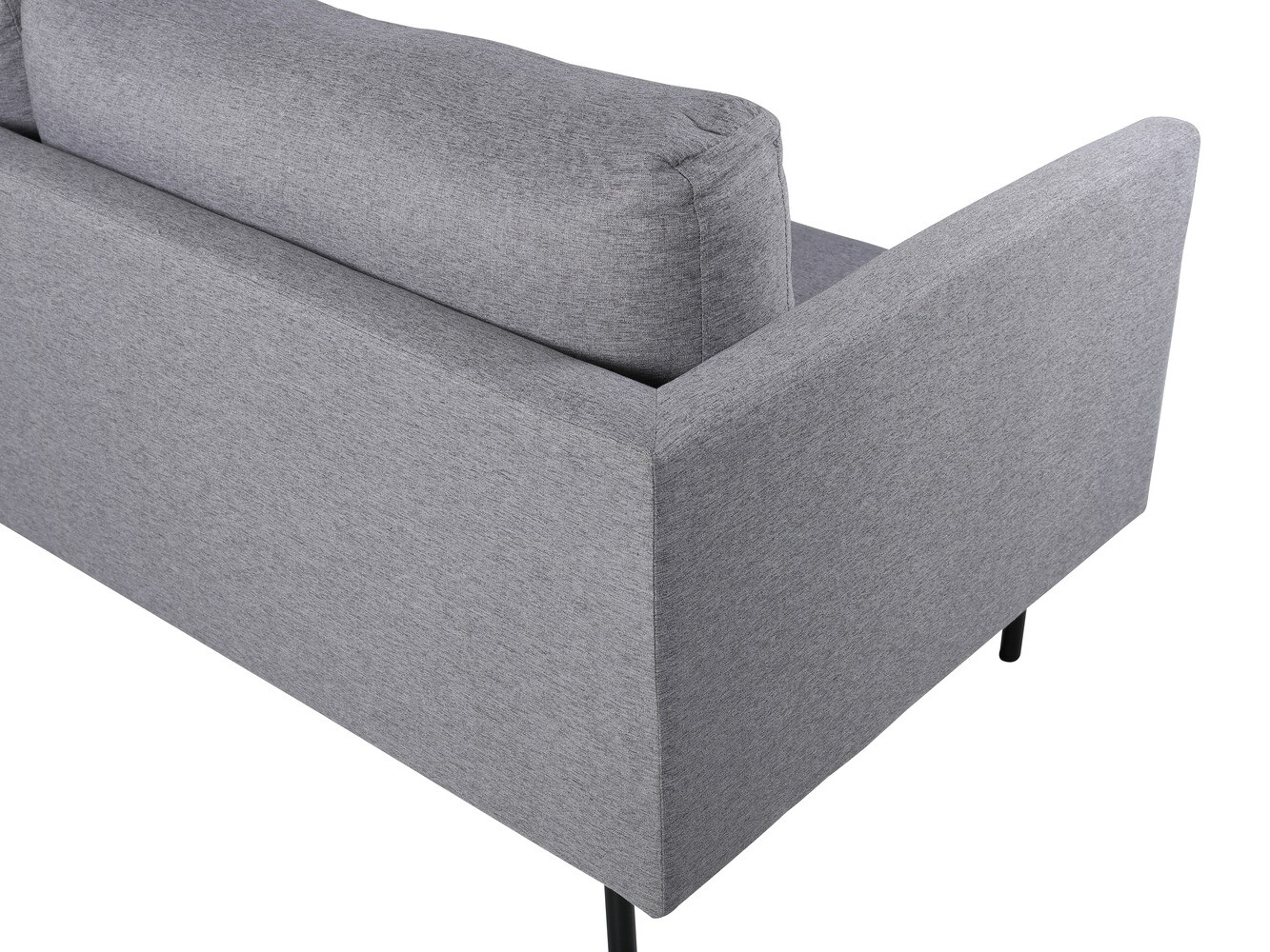 Canapé Fercame 103 (Gris + Noir)