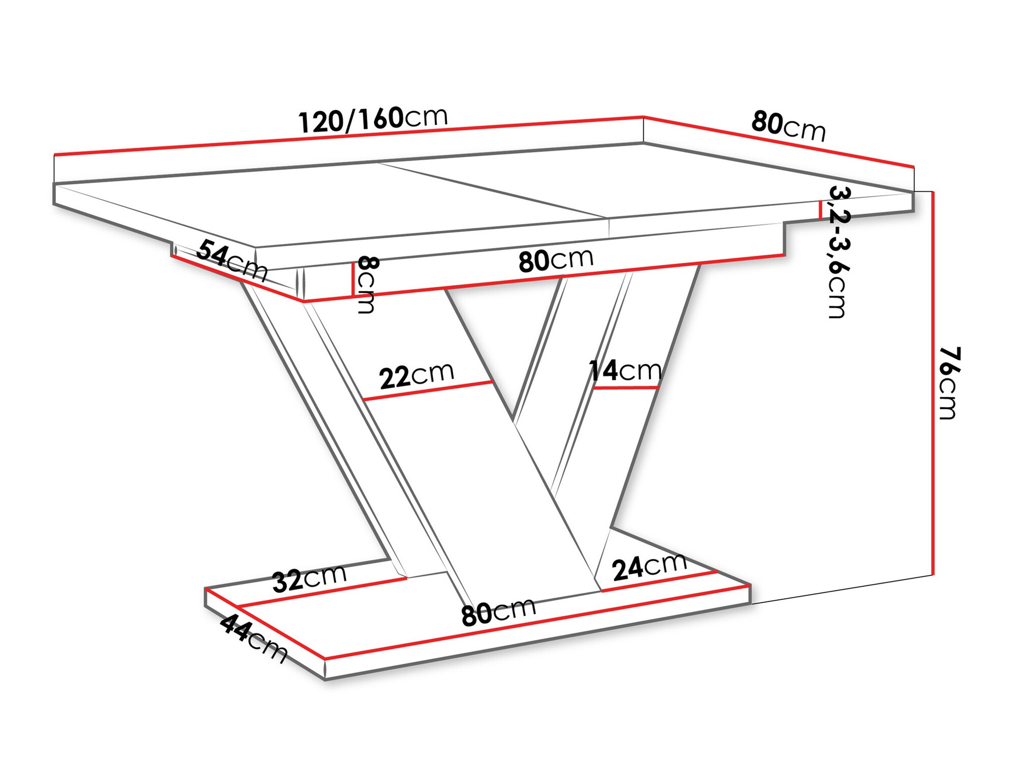 Table Violium (Béton)