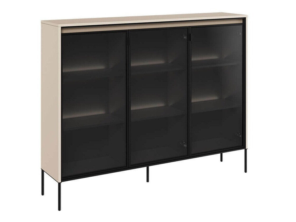 Buffet Fernolu 108 (Beige + Noir)