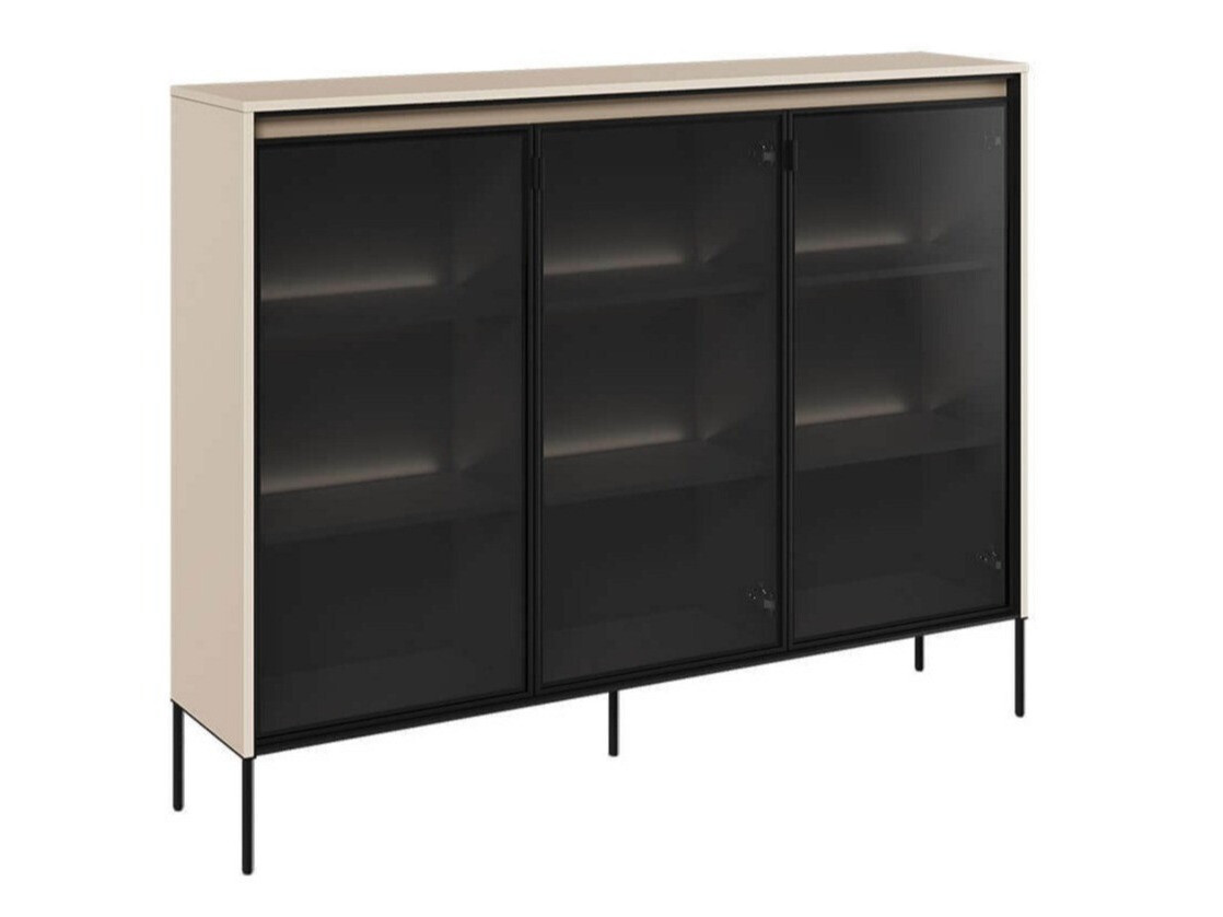 Buffet Fernolu 108 (Beige + Noir)