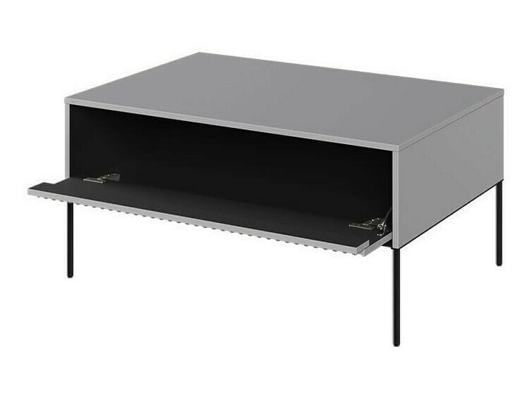Ensemble de salon Fernolu 112 (Gris + Noir)