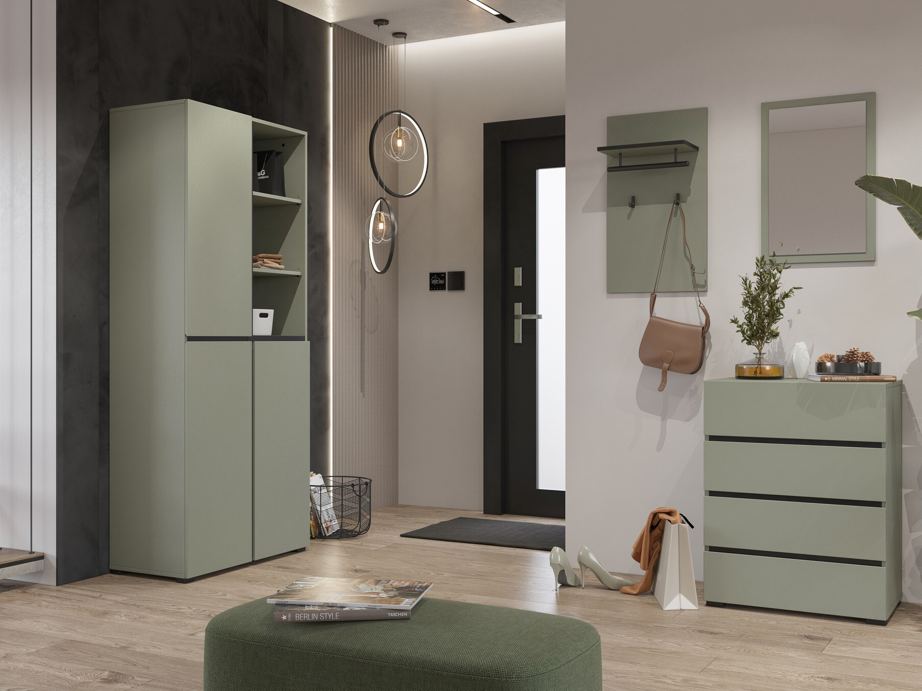 Portemanteau Alfere 114 (Vert)
