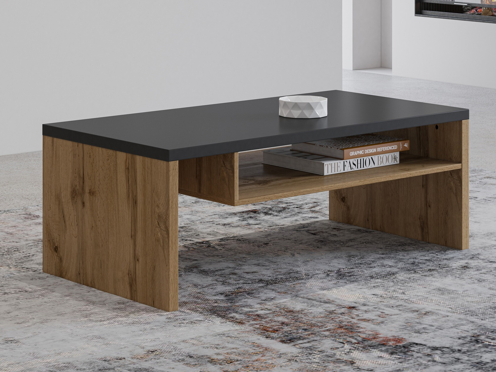 Table basse Alfere 112 (Chêne wotan)