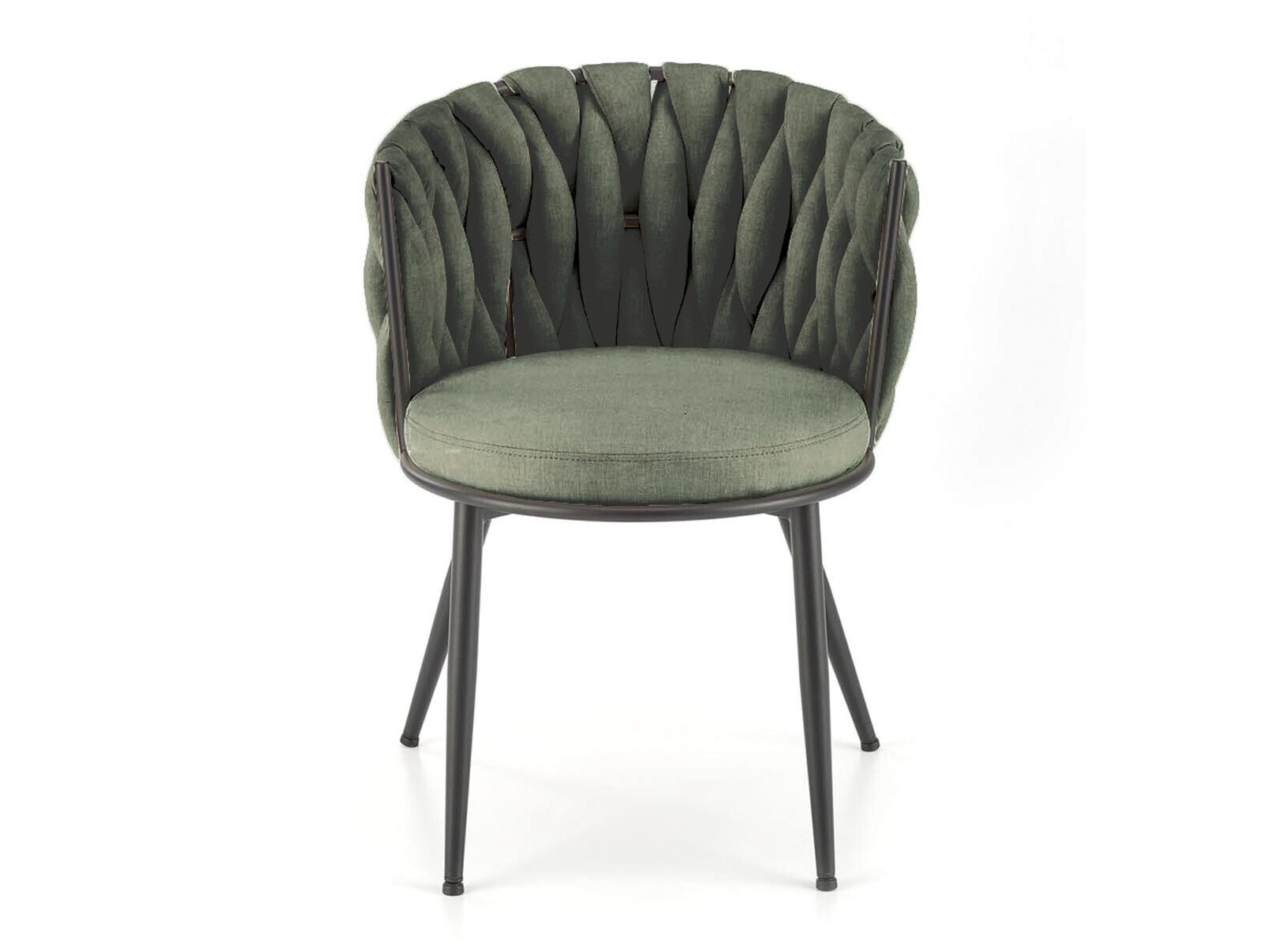 Chaise Houston 1508 (Olivier clair + Noir)