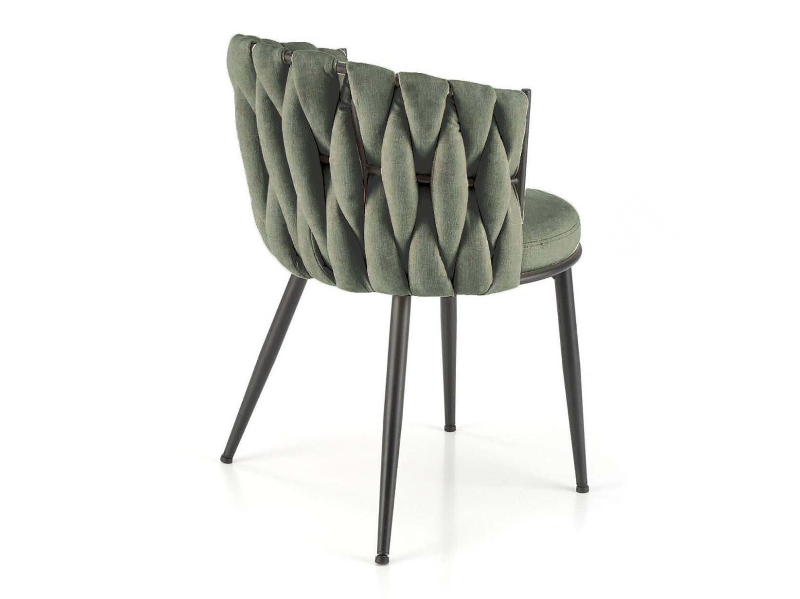 Chaise Houston 1508 (Olivier clair + Noir)