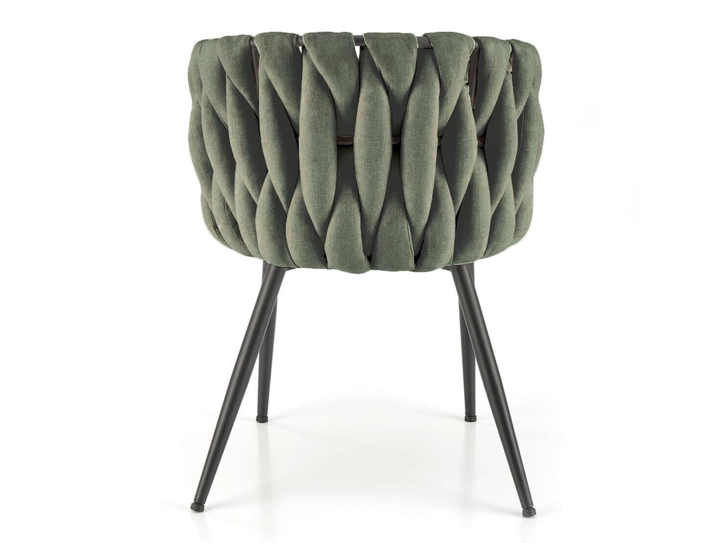 Chaise Houston 1508 (Olivier clair + Noir)